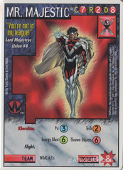 Mr. Majestic [White Border]